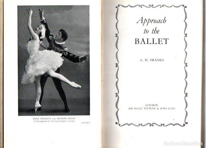 Libros: Approach to the ballet - Franks, A. H. - Foto 1