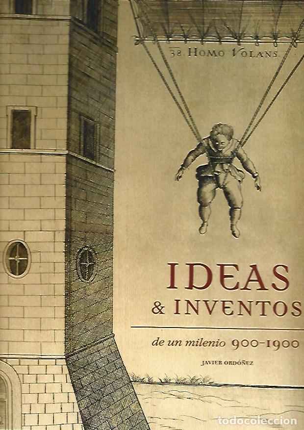 Livros em segunda m&atilde;o: IDEAS & INVENTOS DE UN MILENIO 900-1900 - ORDO&Ntilde;EZ, JAVIER