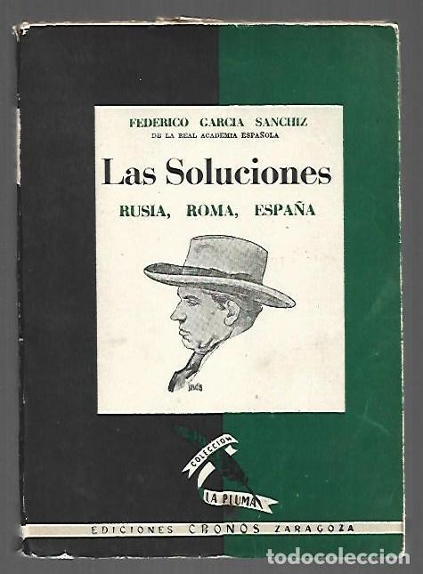 Livros em segunda m&atilde;o: SOLUCIONES - LAS. RUSIA, ROMA, ESPA&Ntilde;A - GARCIA SANCHIZ, FEDERICO