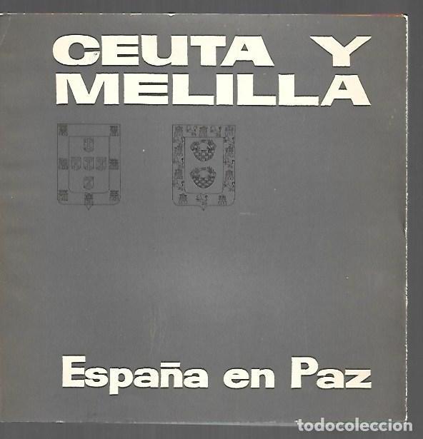 Livros em segunda m&atilde;o: CEUTA Y MELILLA. ESPA&Ntilde;A EN PAZ - VARIOS