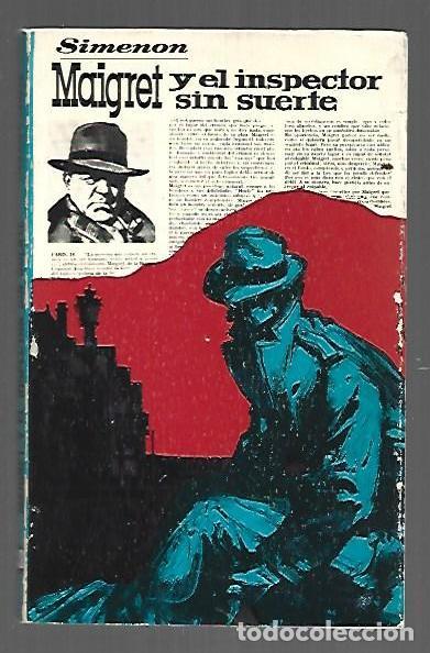 Libros: MAIGRET Y EL INSPECTOR SIN SUERTE - SIMENON, GEORGES - Foto 1