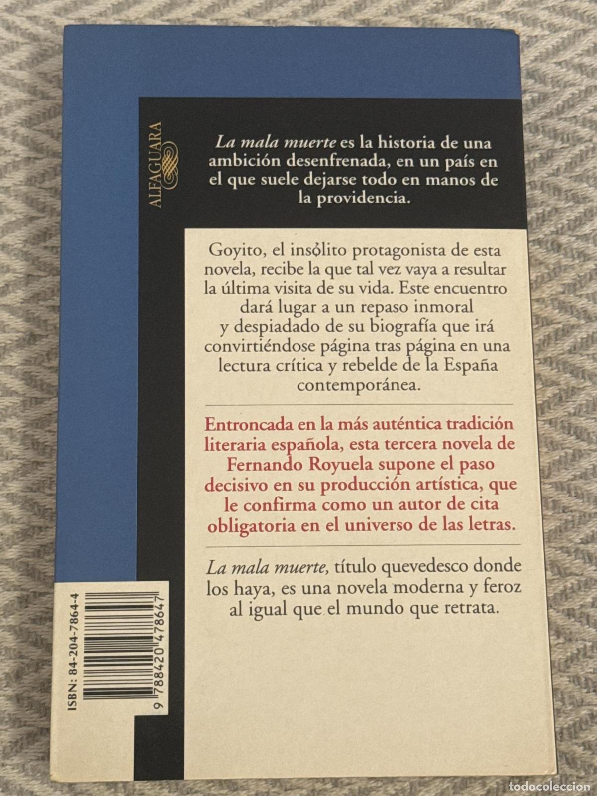 Libros: La mala muerte - Fernando Royuela - Foto 3