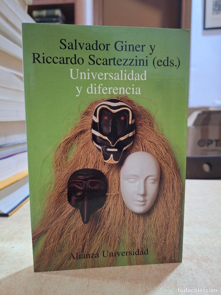Libri di seconda mano: UNIVERSIDAD Y DIFERENCIA. - GINER, SALVADOR; SCARTEZZINI, RICCARDO.