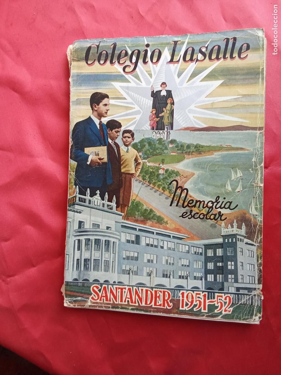 Libros: Colegio Lasalle. Memoria escolar 1951-1952 Santander L.16184-2154