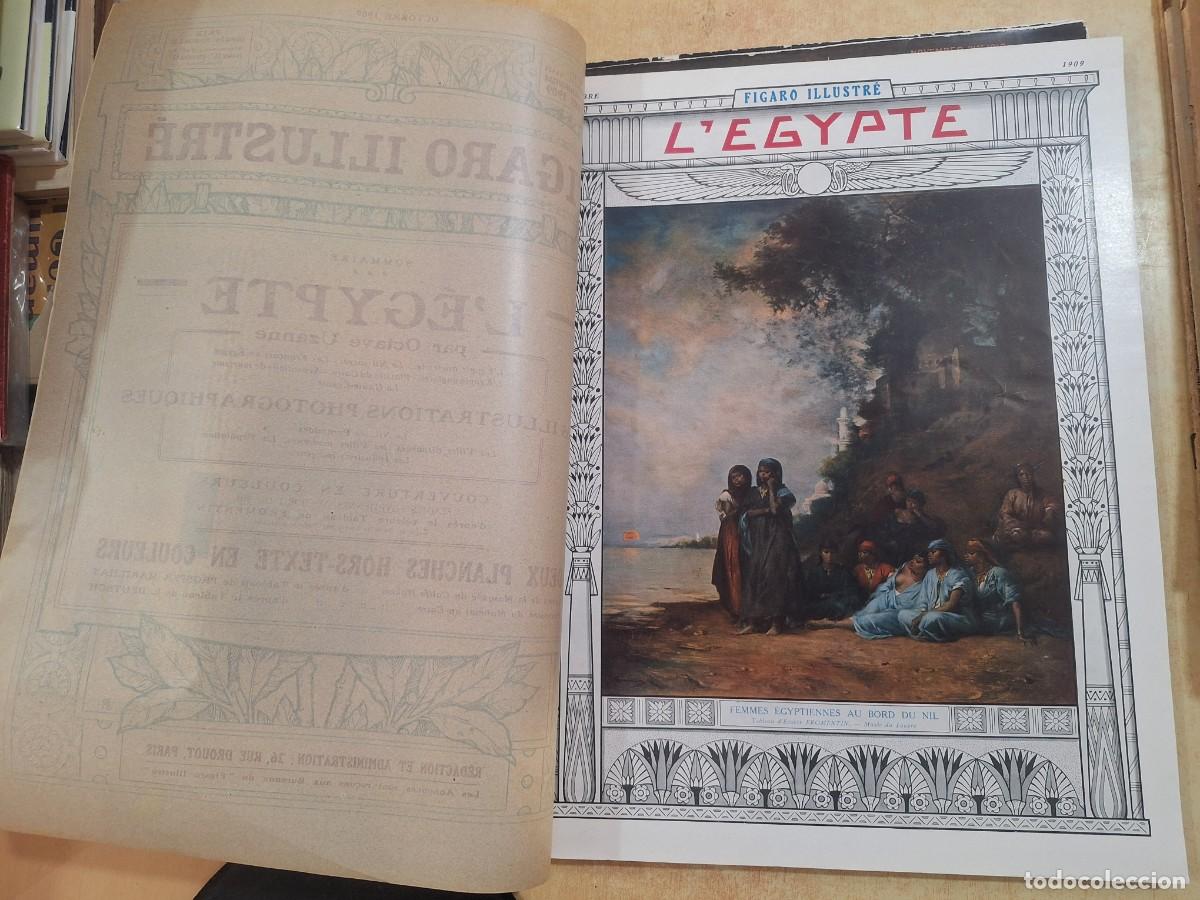 Libros: FIGARO ILLUSTR&Eacute; L'&Eacute;gypte par Octave Uzanne. Octobre 1909. N&ordm; 235.