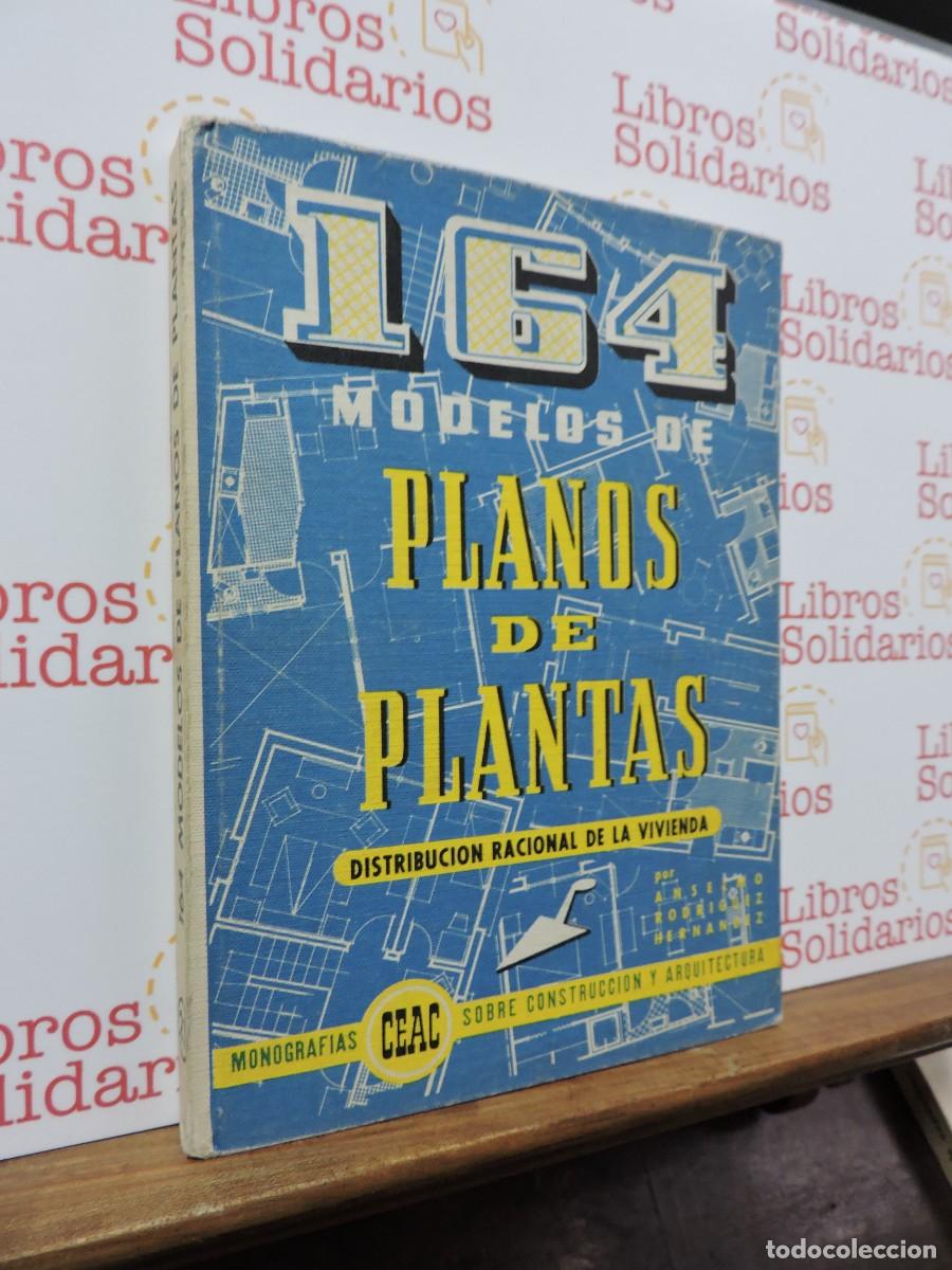 B&uuml;cher: 164 modelos de planos de plantas. Monograf&iacute;as CEAC sobre construcci&oacute;n y arquitectura. Barcelona 1967