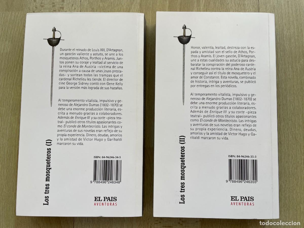 Libros: LIBROS DE LOS TRES MOSQUETEROS - Foto 2