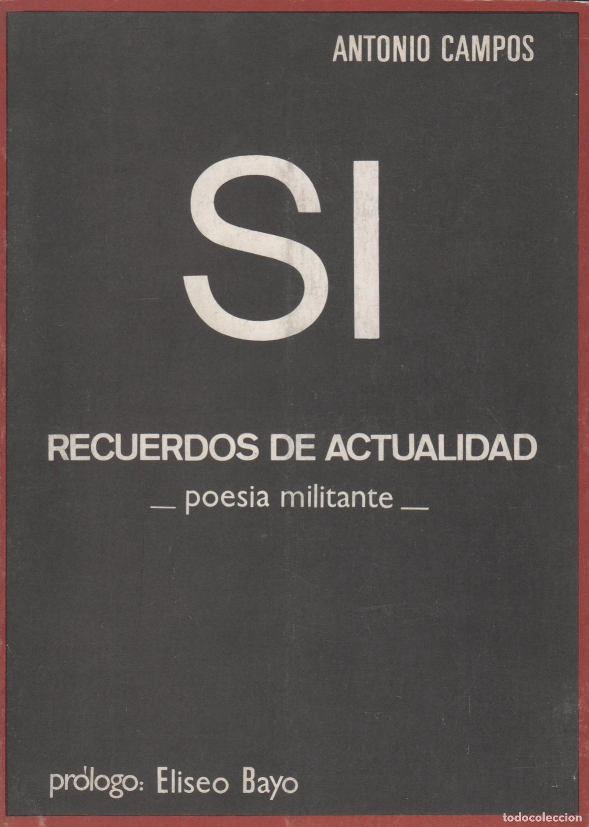 Libri di seconda mano: SI...TREINTA RECUERDOS DE ACTUALIDAD- Campos, Antonio- EDITORIAL: Edit.Picazo- - Campos, Anto