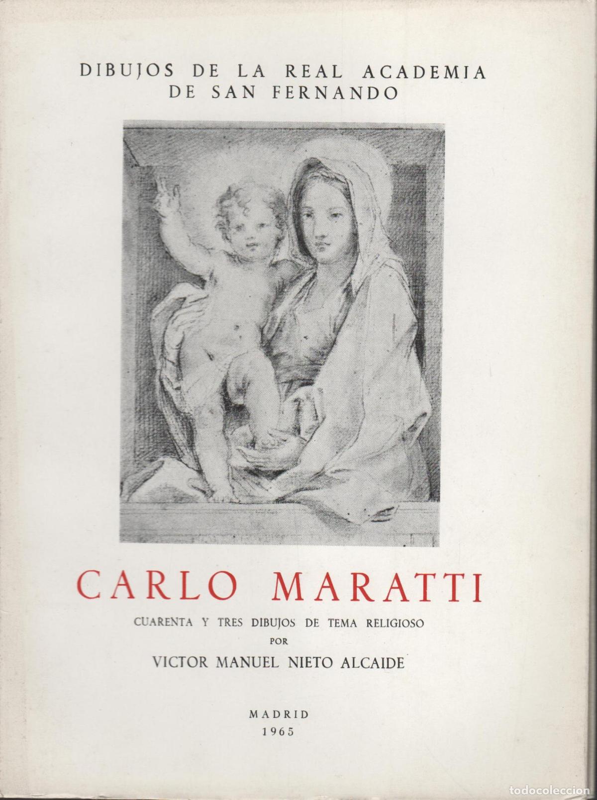 B&uuml;cher: CARLO MARATTI - Nieto Alcaide, Victor M.- EDITORIAL: Edit.Academia- - Nieto Alcaide, Victor M