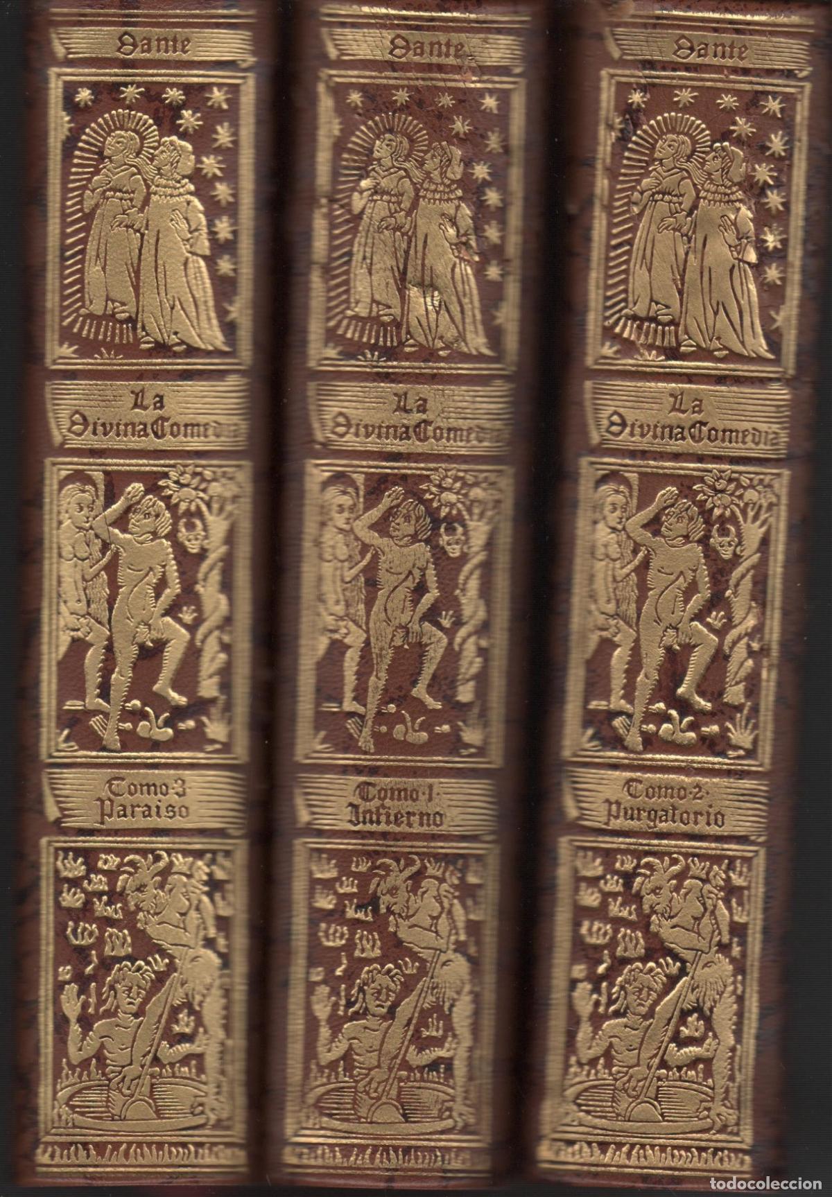 B&uuml;cher: LA DIVINA COMEDIA 3 TOMOS. DANTE ALIGHIERI - EDITORIAL: C&iacute;rculo de Bibli&oacute;filo - DANTE ALIGHI