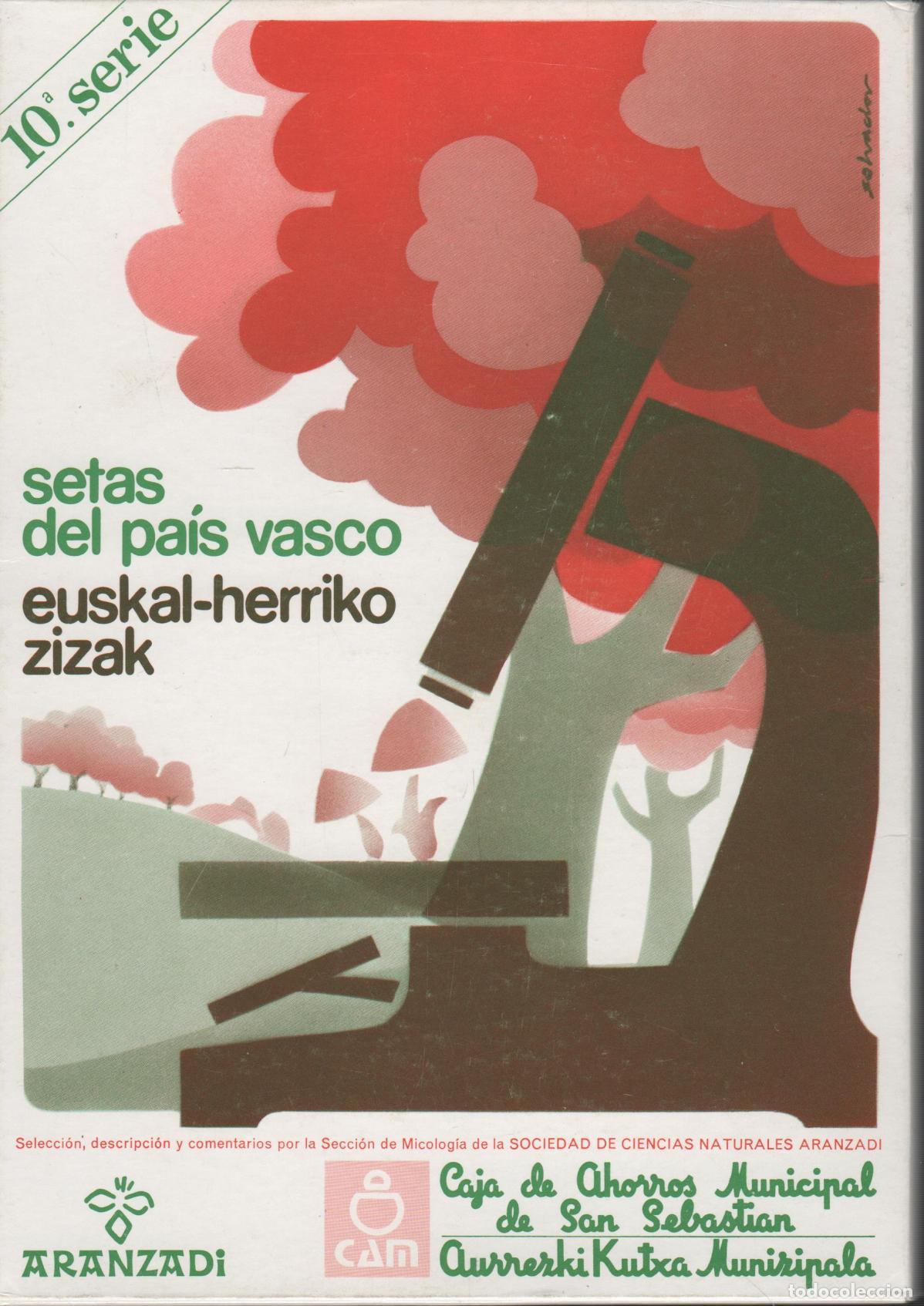 Libros: SETAS DEL PAIS VASCO. Euskal-herriko zizak.Serie 10 Varios autores- EDITORIAL: Aranzadi - Var
