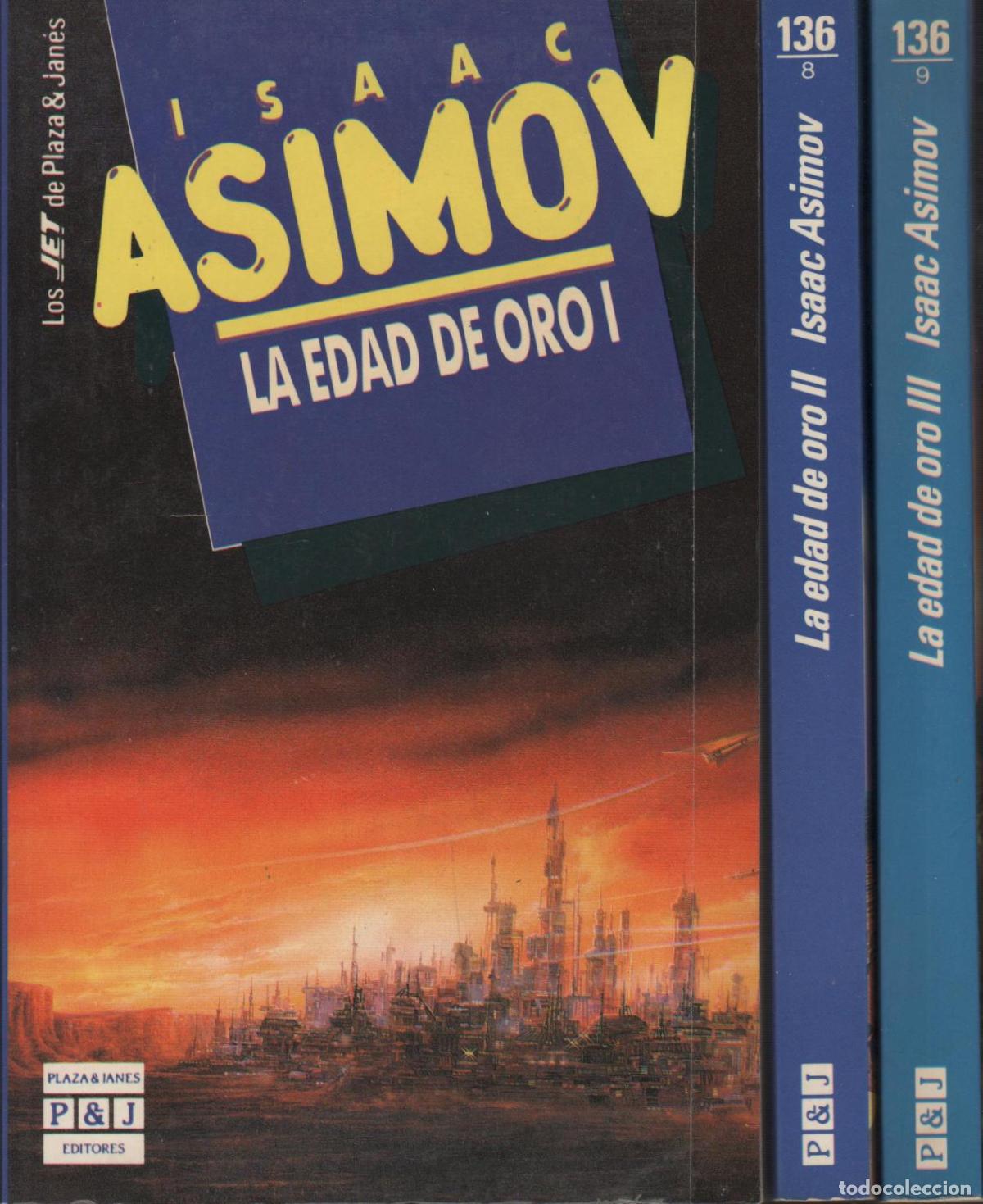 Libri di seconda mano: LA EDAD DE ORO DE LA CIENCIA FICCION. VOLUMEN I, II Y III ISAAC ASIMOV - EDITORIAL: Plaza Jan
