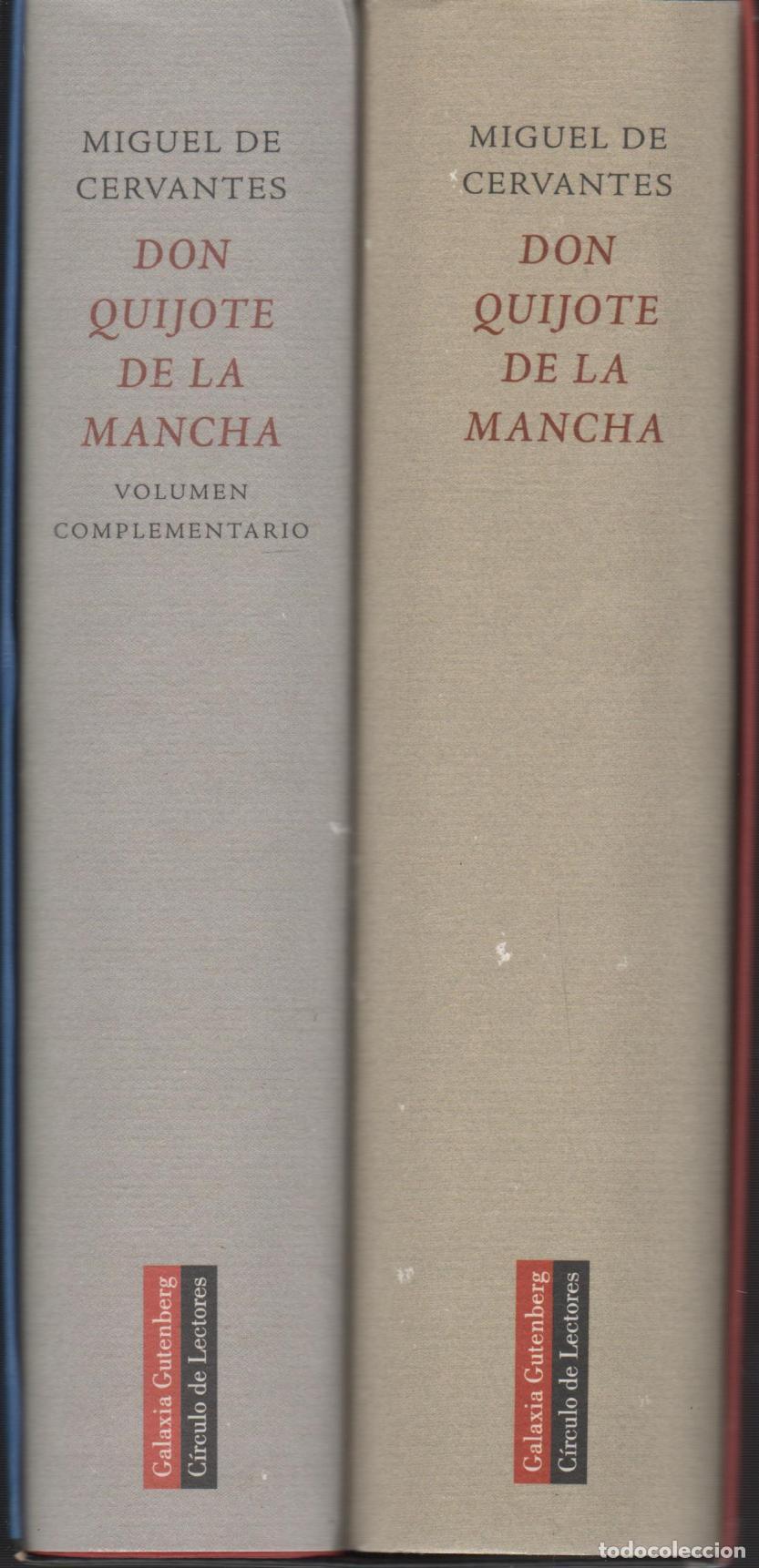 B&uuml;cher: DON QUIJOTE DE LA MANCHA (2 VOLS + ESTUCHE) CERVANTES, MIGUEL DE - EDITORIAL: GALAXIA GUTENBE