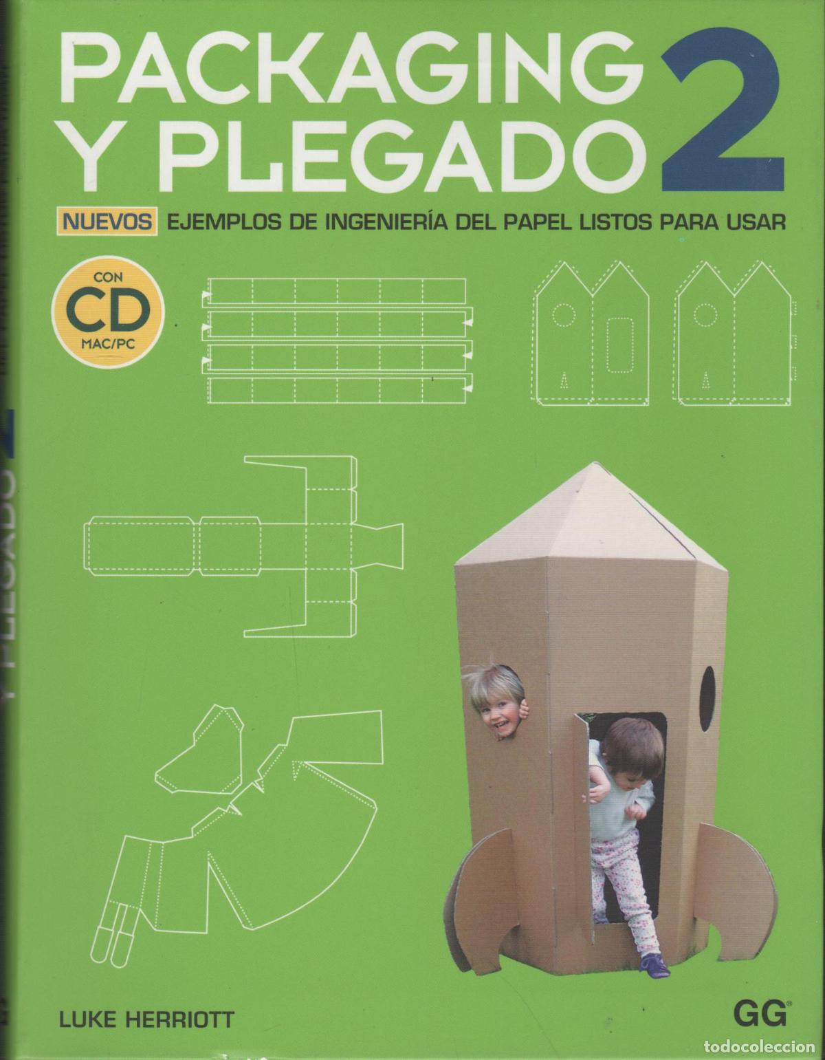 Libri di seconda mano: PACKAGING Y PLEGADO 2: EJEMPLOS DE INGENIERIA DEL PAPEL LISTOS PARA USAR LUKE HERRIOTT - EDI
