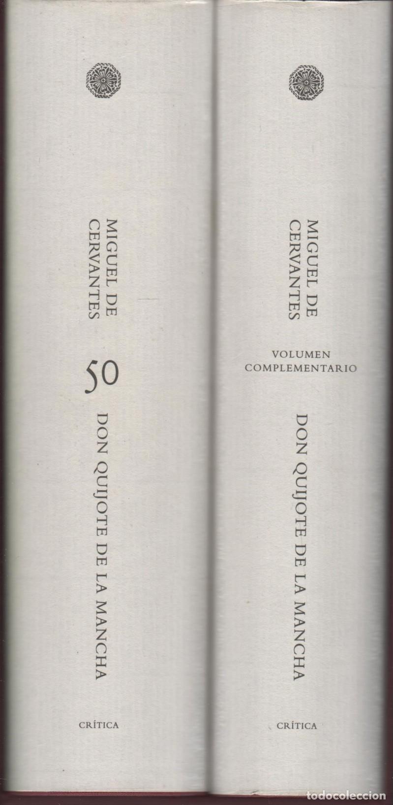 Libros: DON QUIJOTE DE LA MANCHA [2 VOLS.]. MIGUEL DE CERVANTES SAAVEDRA - EDITORIAL: Instituto Cerv
