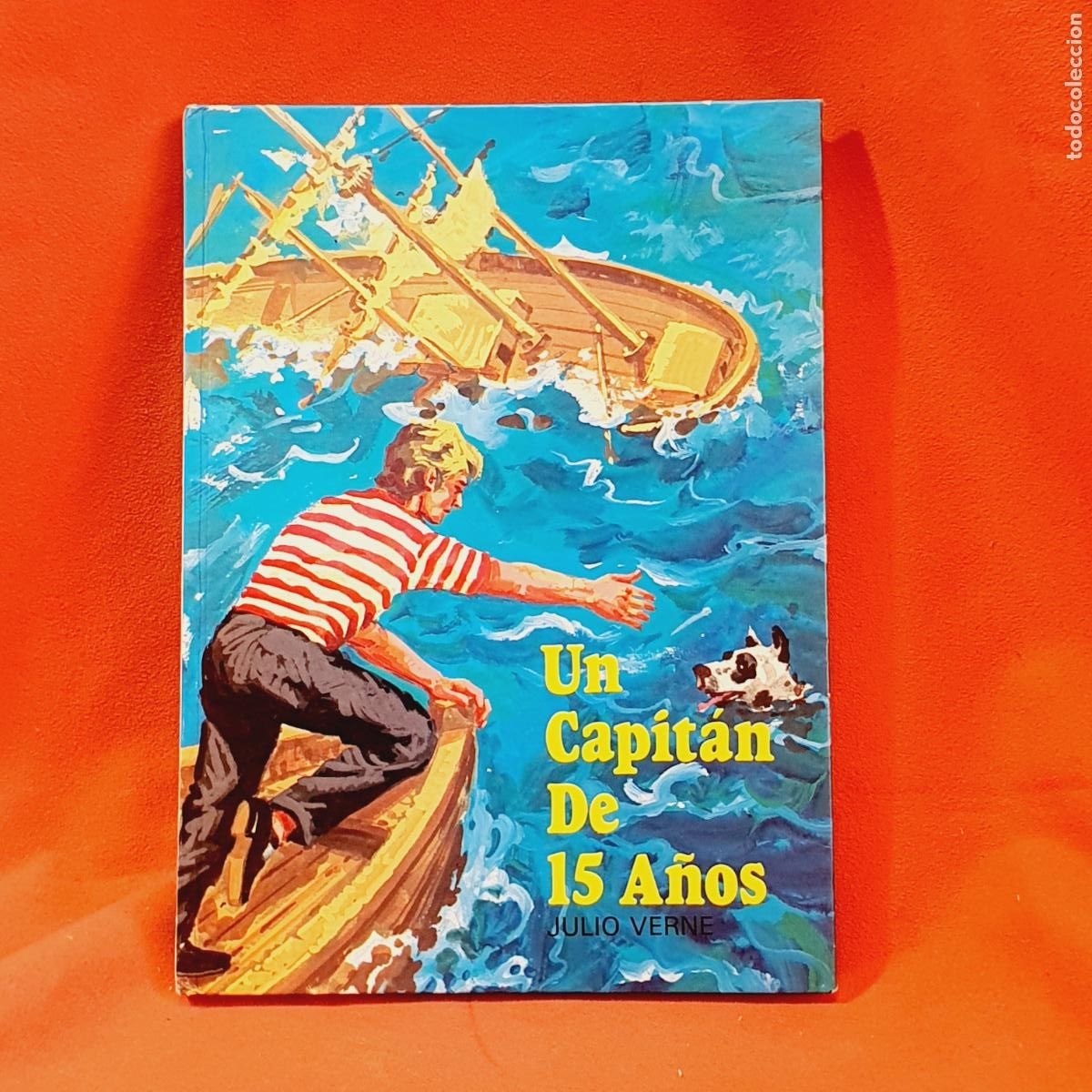 books: LIBRO-UN CAPIT&Aacute;N DE 15 A&Ntilde;OS-JULIO VERNE-1979-COLECCI&Oacute;N SAETA-VER FOTOGRAF&Iacute;AS.