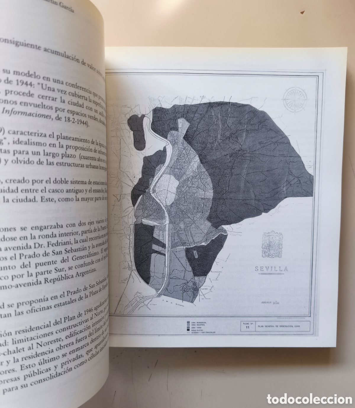 Libros: Plano topogr&aacute;fico de Sevilla ( 1872-1994) - Foto 5