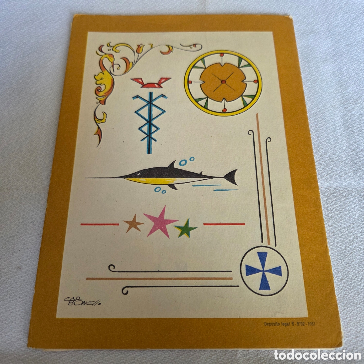 Libros: ORNAMENTACION ESCOLAR CENEFAS, GRECAS .. - Foto 6