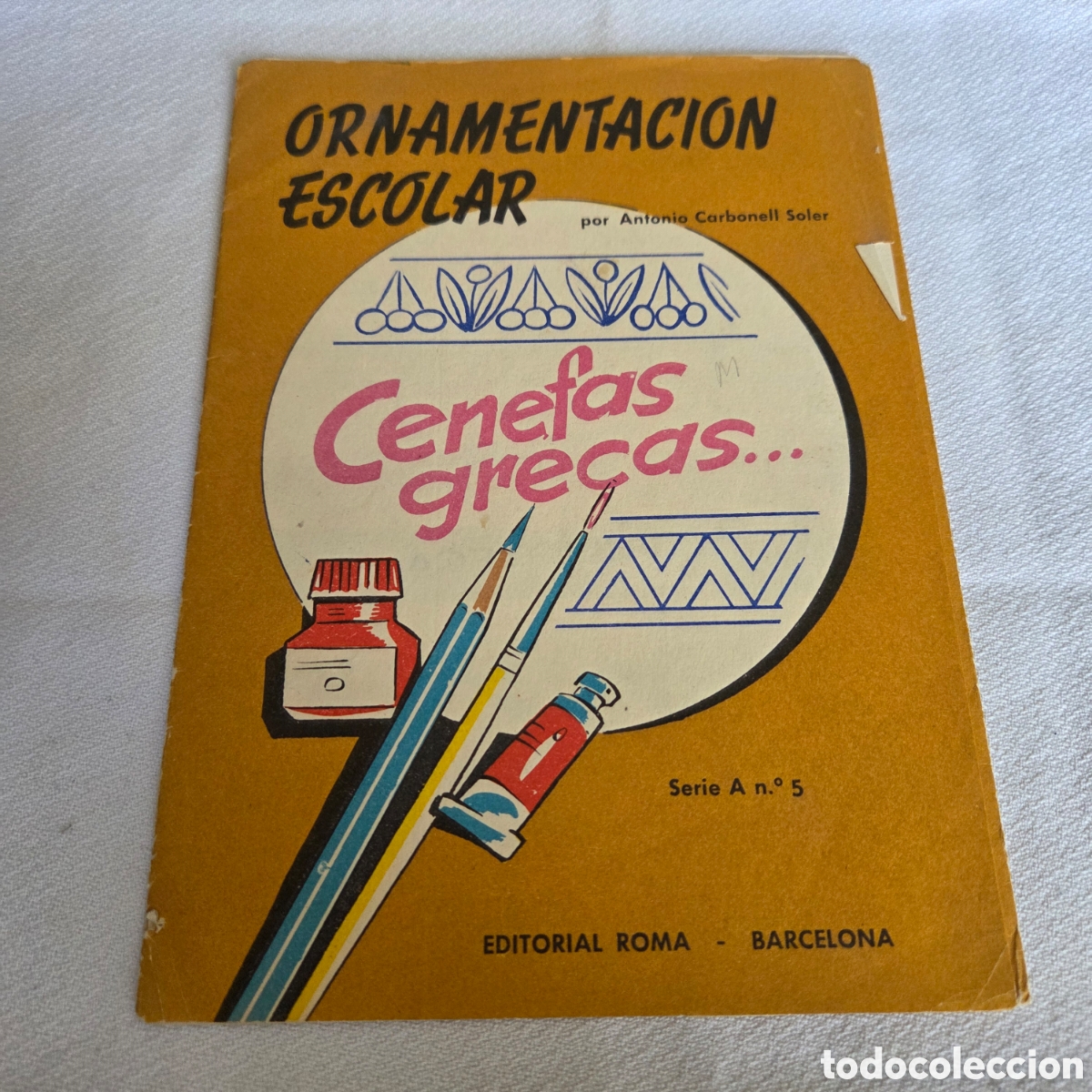 Libros: ORNAMENTACION ESCOLAR CENEFAS, GRECAS ..