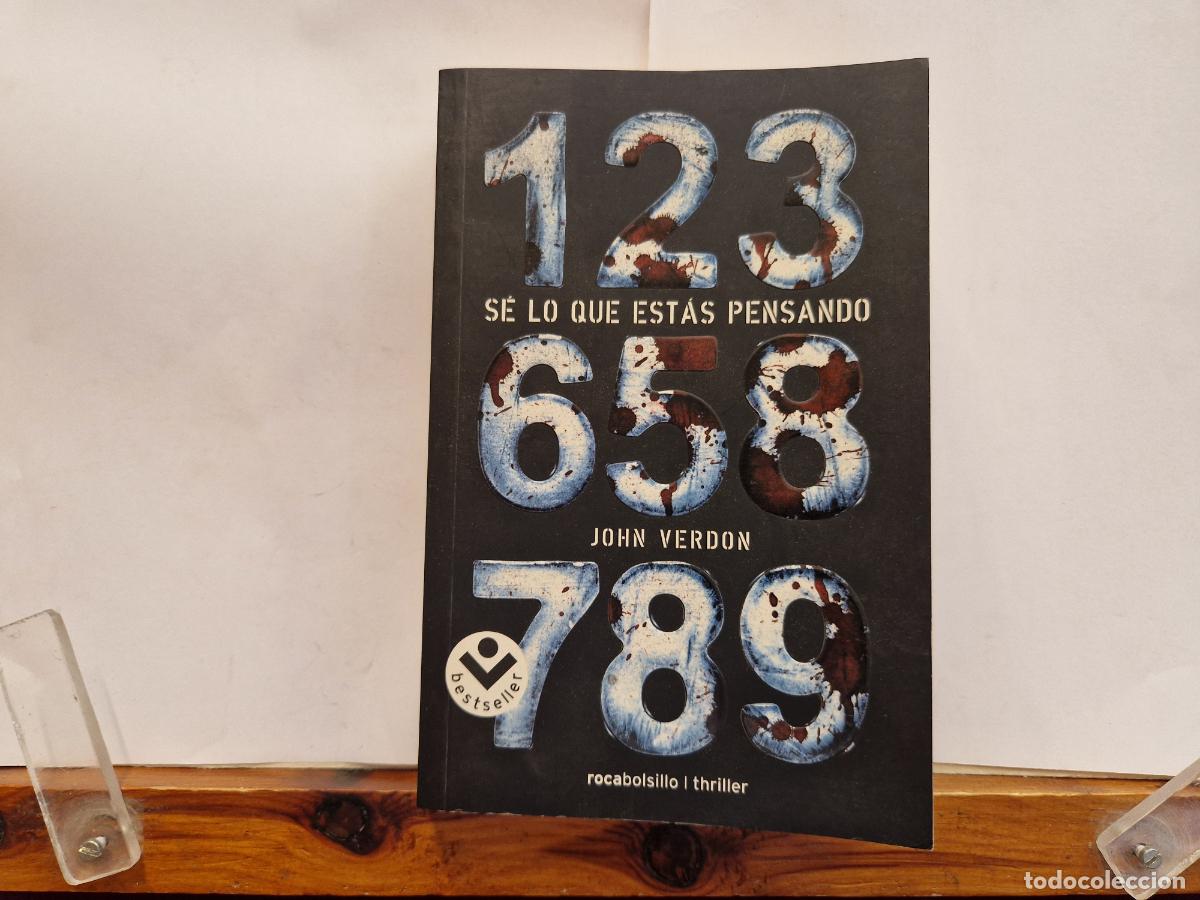 Libros: SE LO QUE ESTAS PENSANDO. JOHN VERDON. 1,2,3,4,5,6,7,8,9