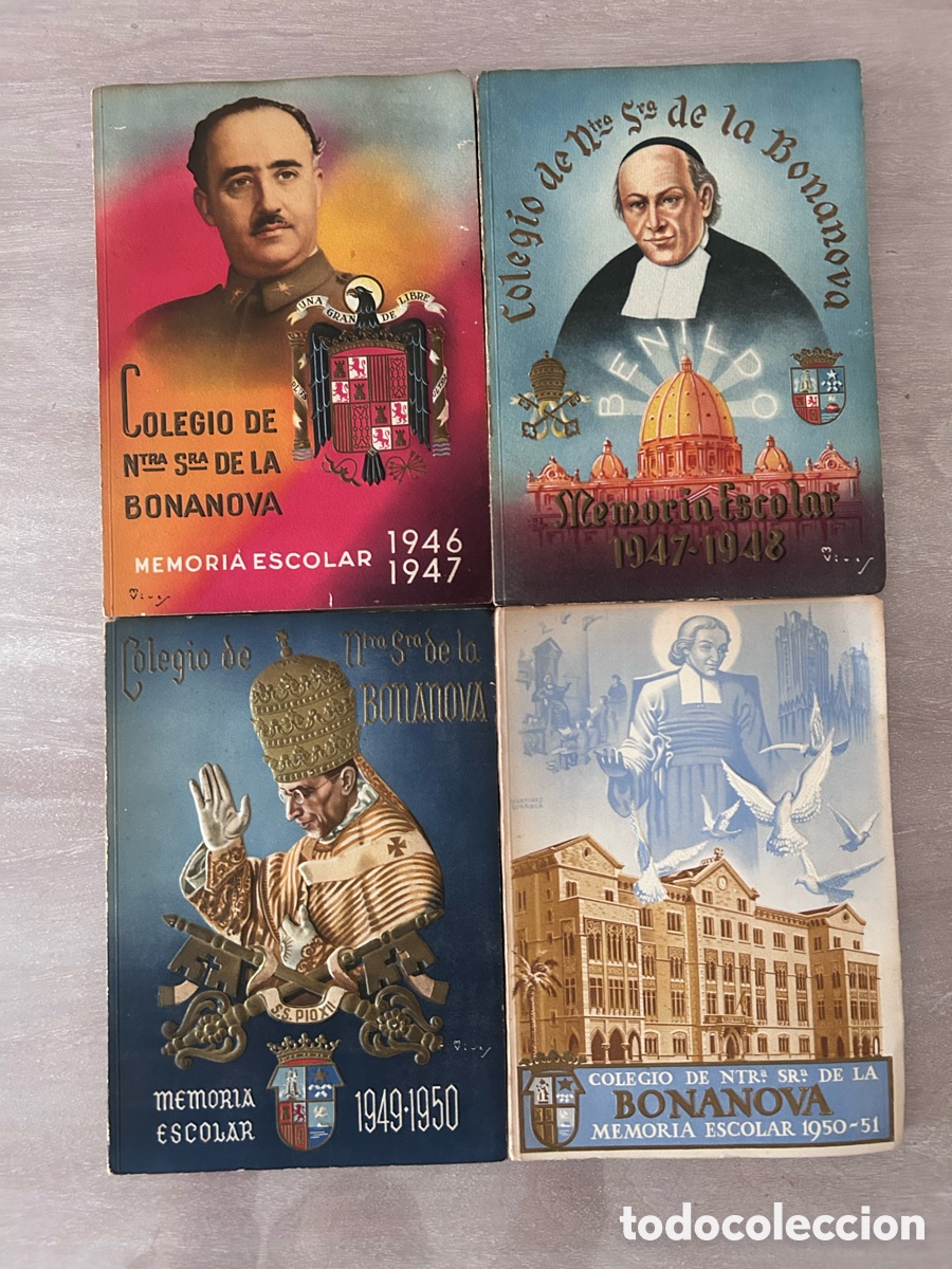 Libros: Lote Memorias Escolares de la Salle Bonanova 46-51
