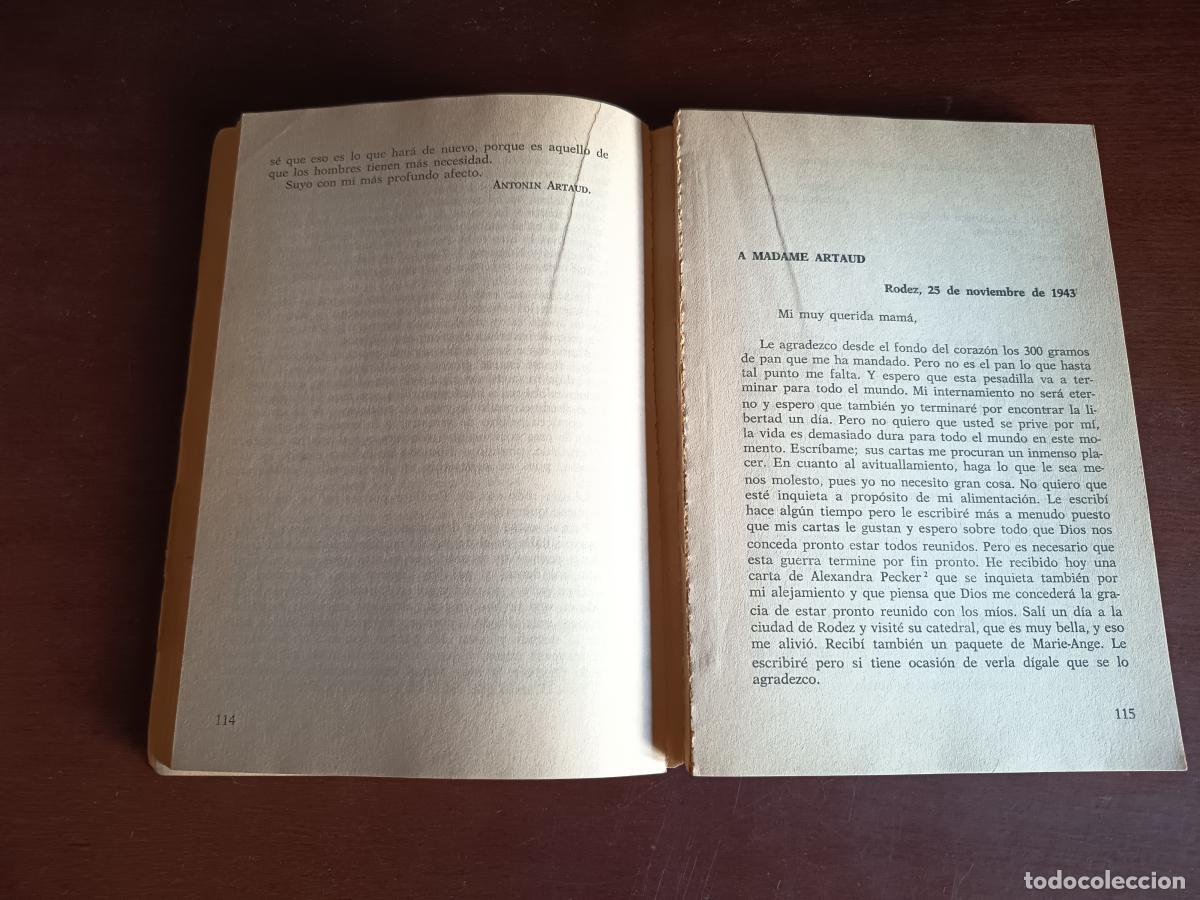 Libros: Cartas desde Rodez 1, y 3 - Antonin Artaud - Foto 6