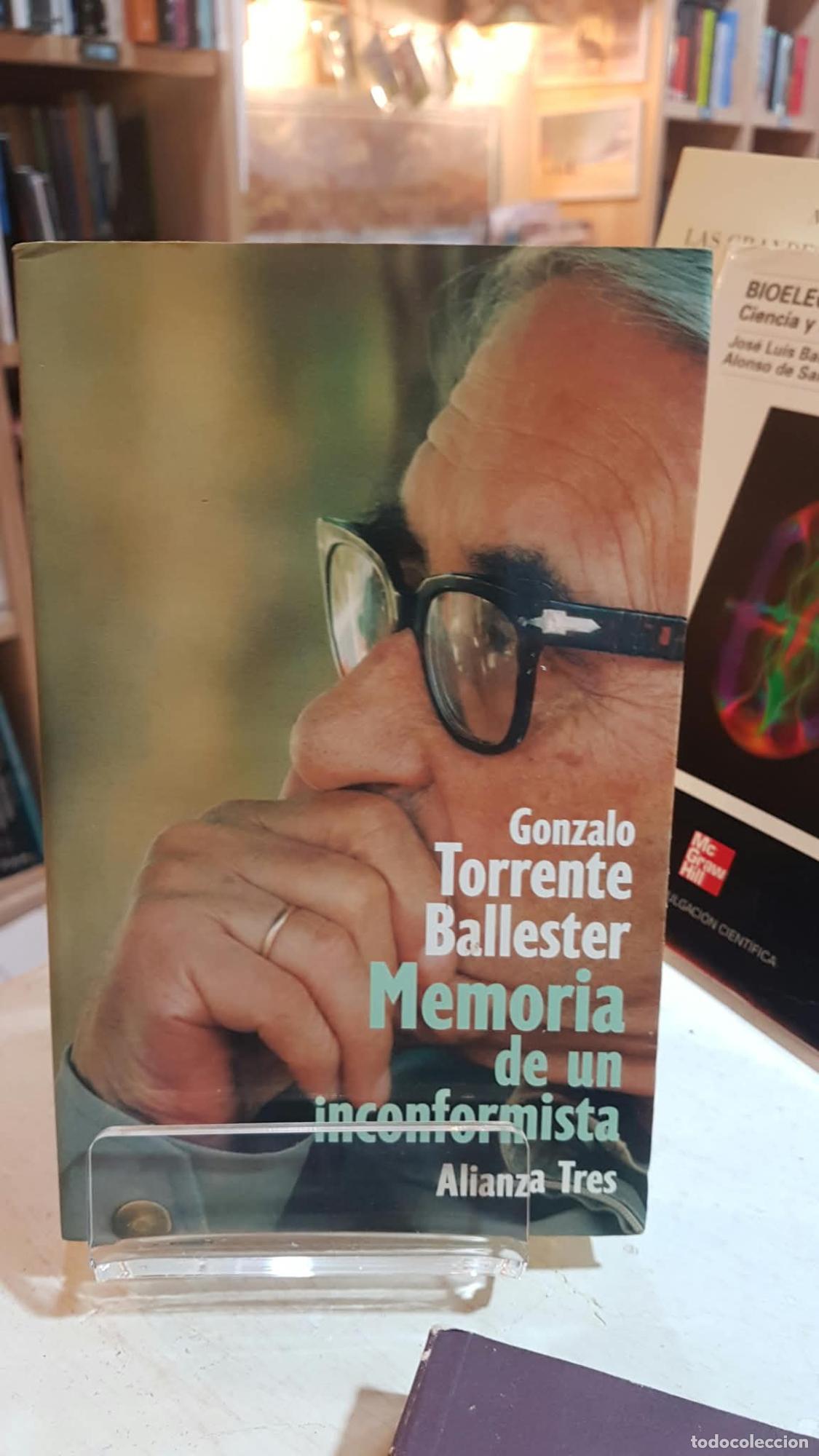 Libros: Memoria de un inconformista - GONZALO TORRENTE BALLESTER