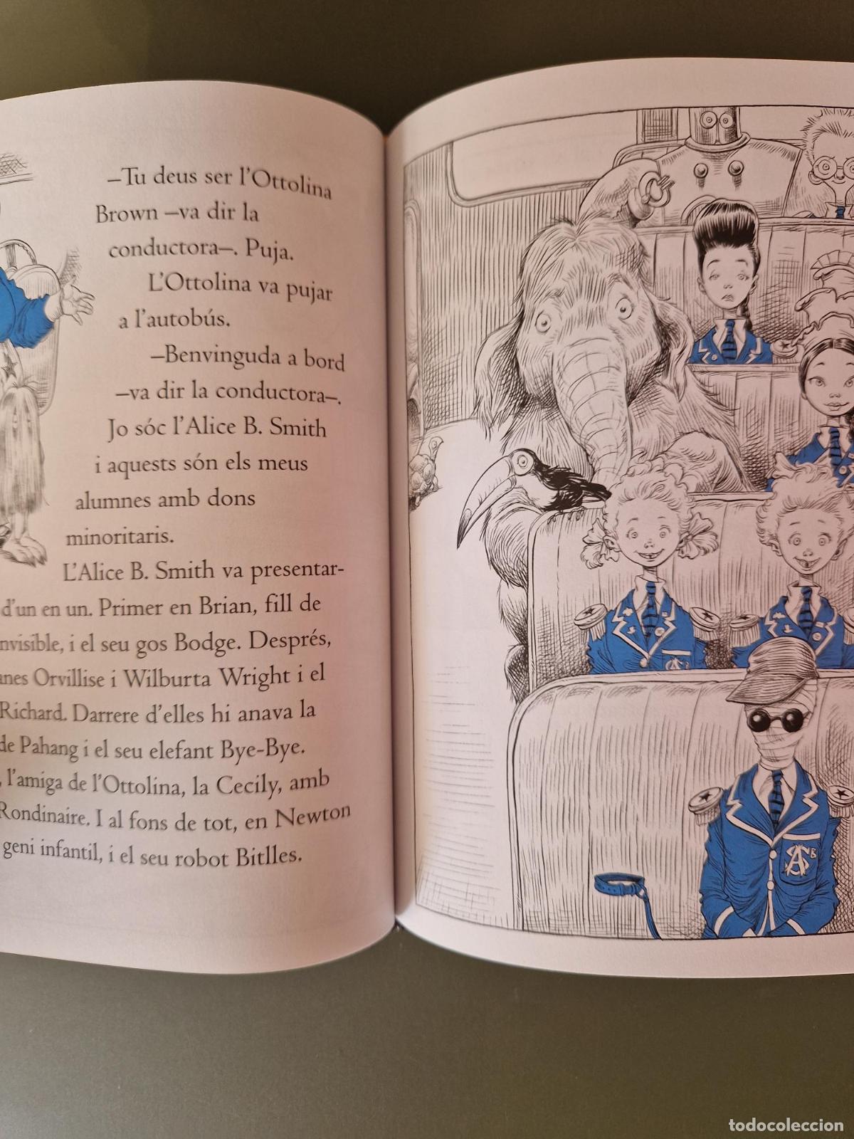 Libros: Ottolina va a lescola - Chris Riddell - Foto 4