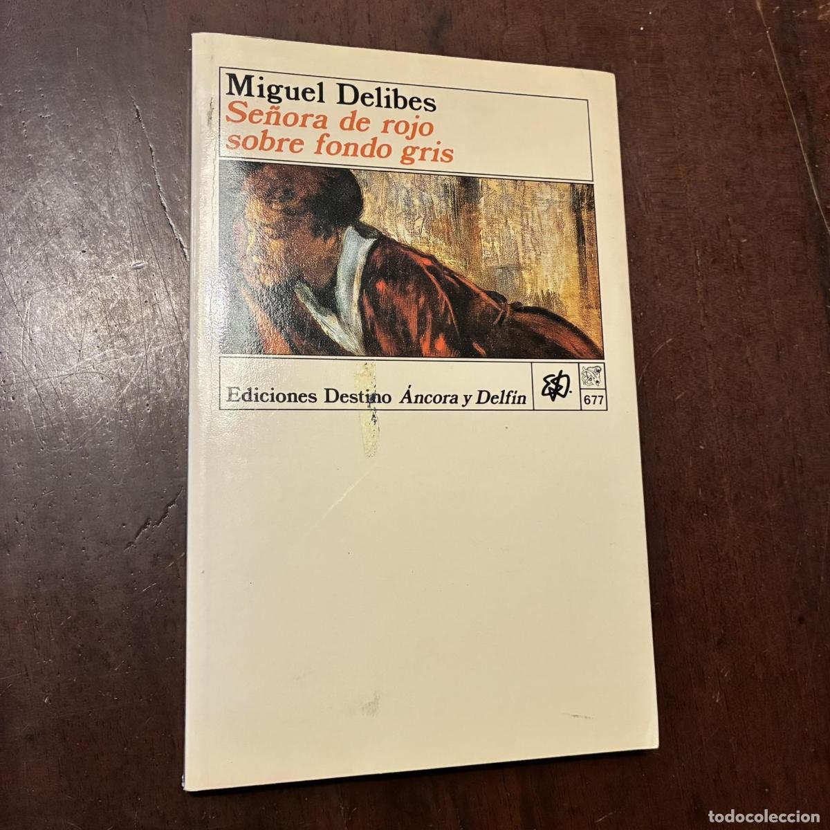 B&uuml;cher: Se&ntilde;ora de rojo sobre fondo gris - Miguel Delibes