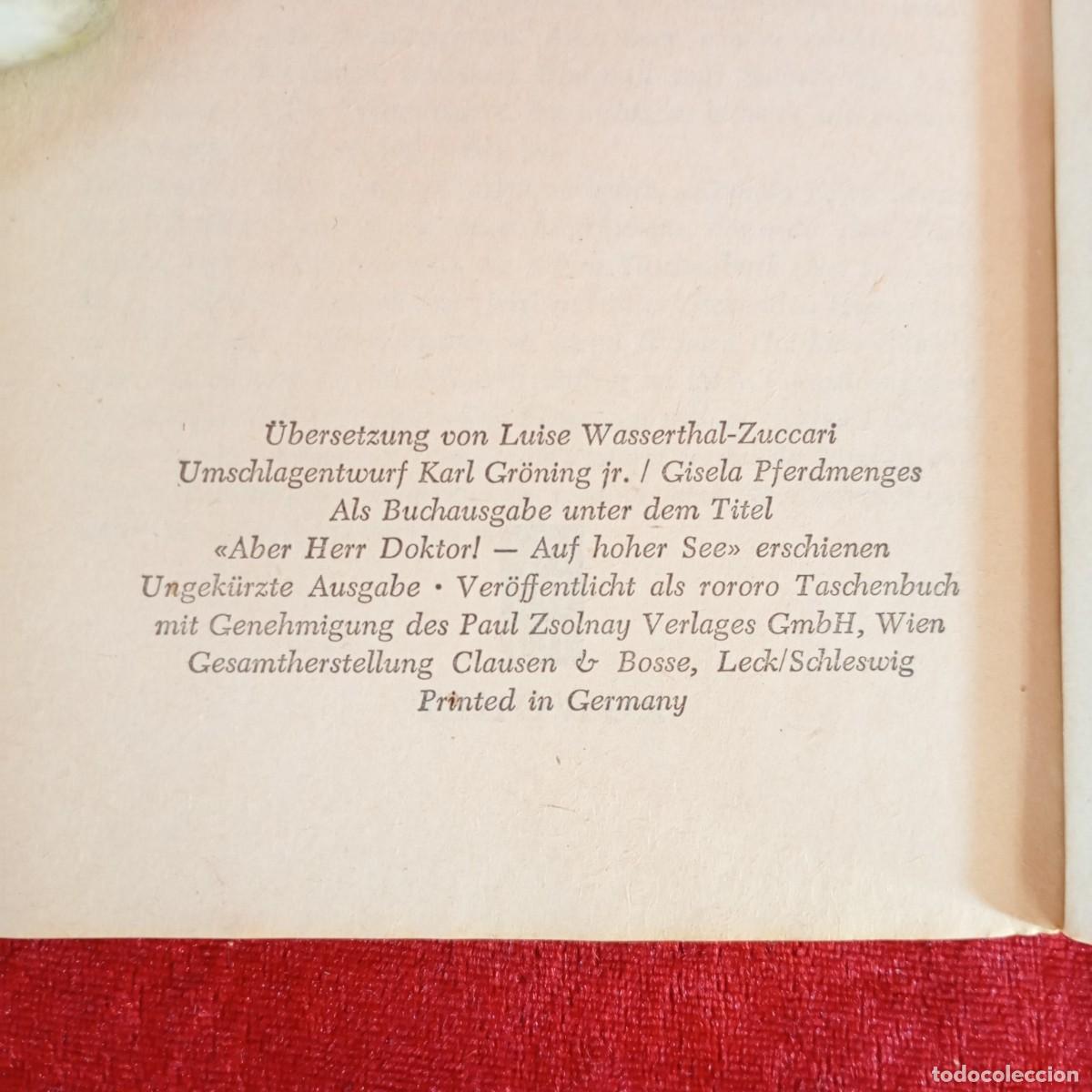Libros: RICHARD GORDON - DOKTOR AHOI ! - ROWOHLT / 714 - Foto 4