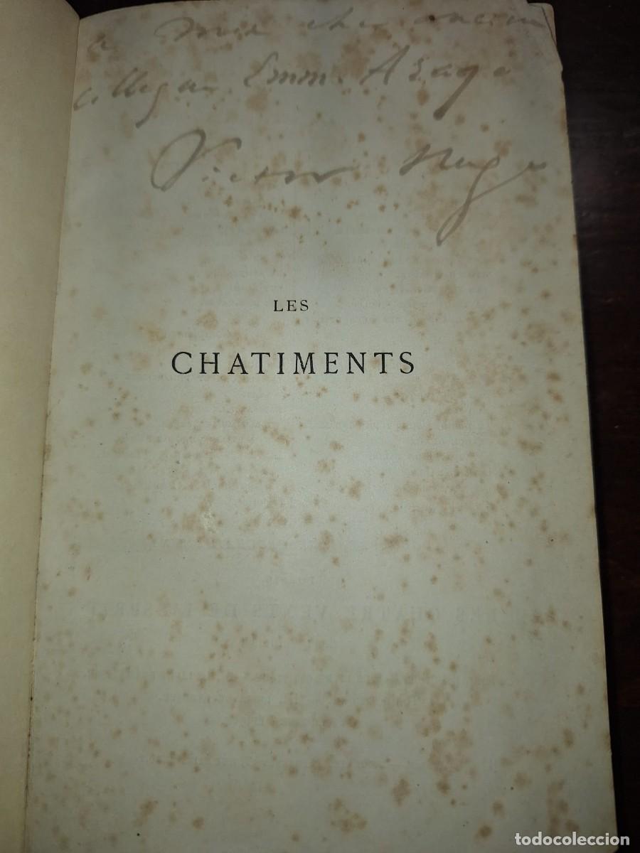 Libros: HUGO, Victor: - Les ch&acirc;timents. Seule &eacute;dition compl&egrave;te. - Foto 2
