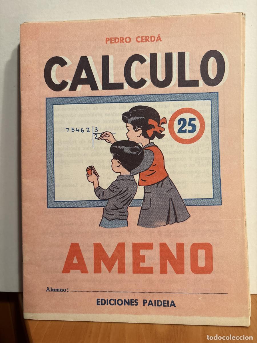 Libros: CALCULO. AMENO. N&ordm;25 - TDKC20