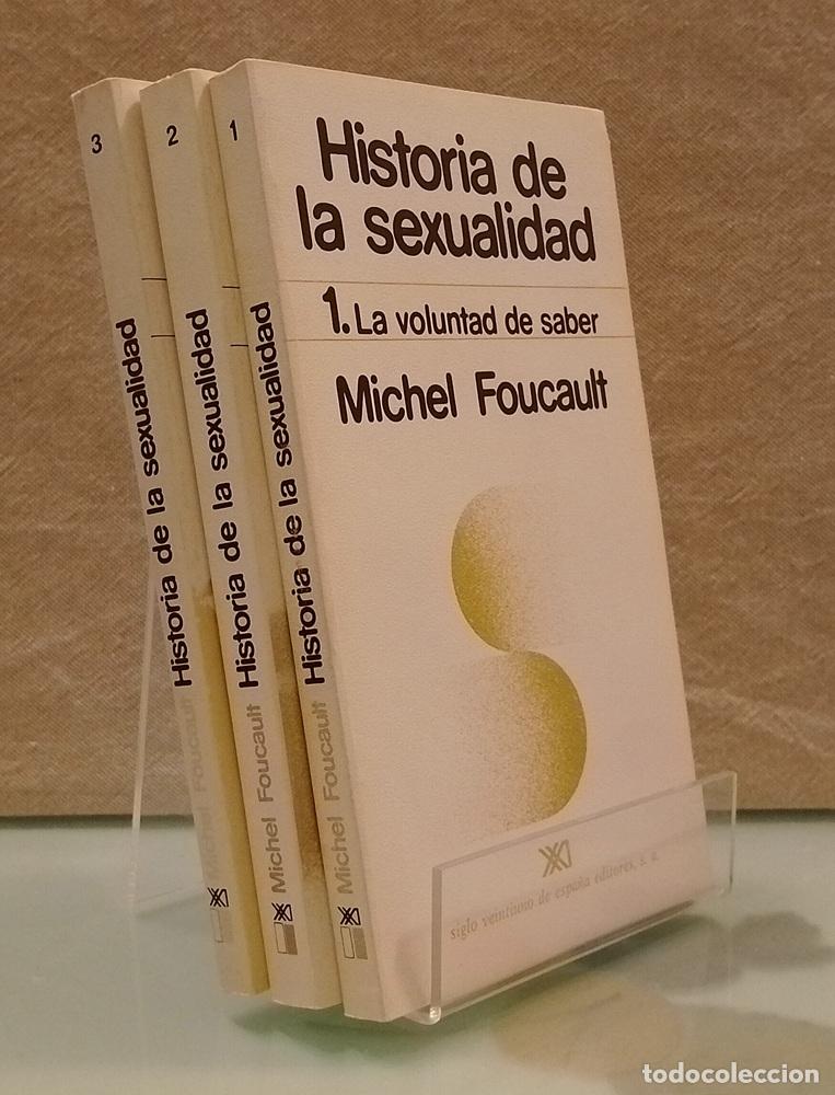 Libros: Historia de la sexualidad 1, 2 y 3 (obra completa, los tres tomos) - Michel Foucault