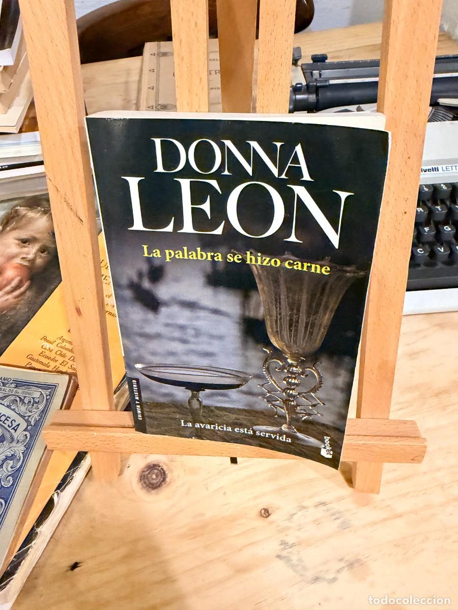 Libros: DONNA LEON- LA PALABRA SE HIZO CARNE
