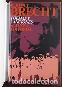Libros: Poemas y canciones - Bertolt Brecht