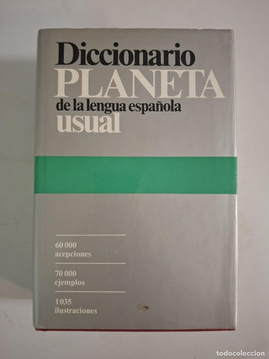 books: LIBRO DICCIONARIO PLANETA DE LA LENGUA ESPA&Ntilde;OLA USUAL