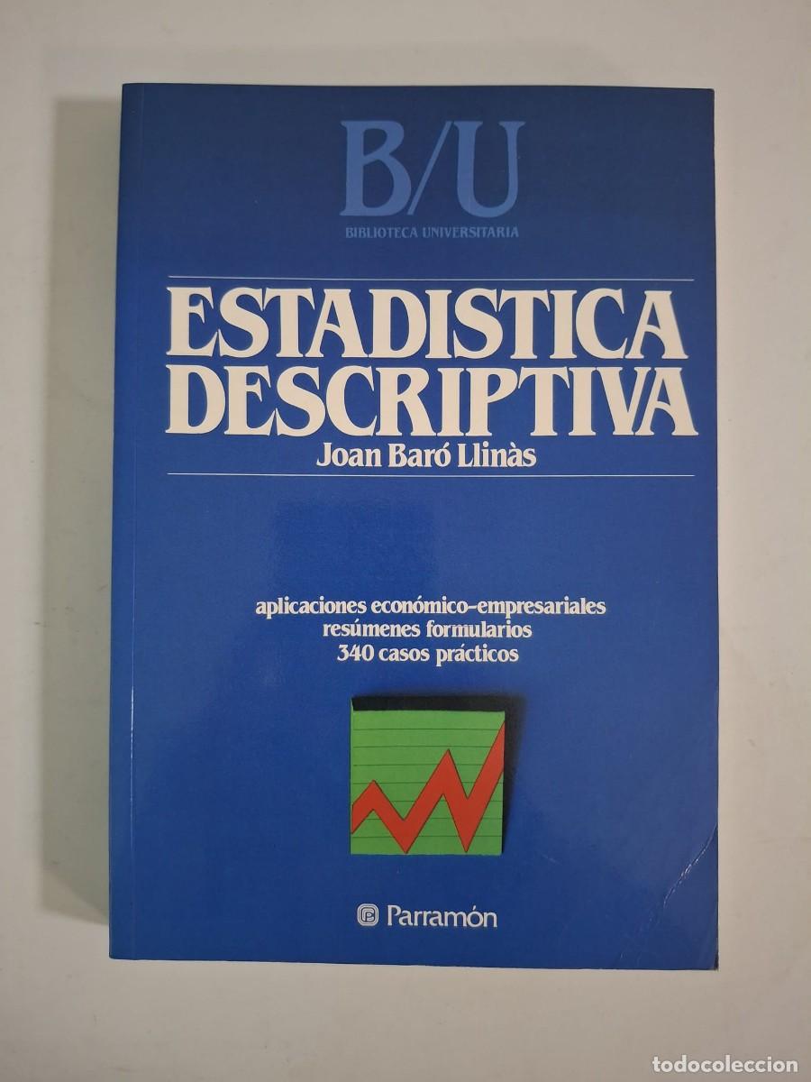 books: LIBRO ESTADISTICA DESCRIPTIVA PARRAMON