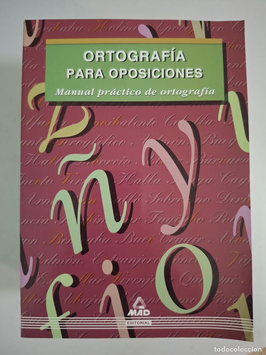 Libros: LIBRO ORTOGRAFIA PARA OPOSICIONES - Foto 1