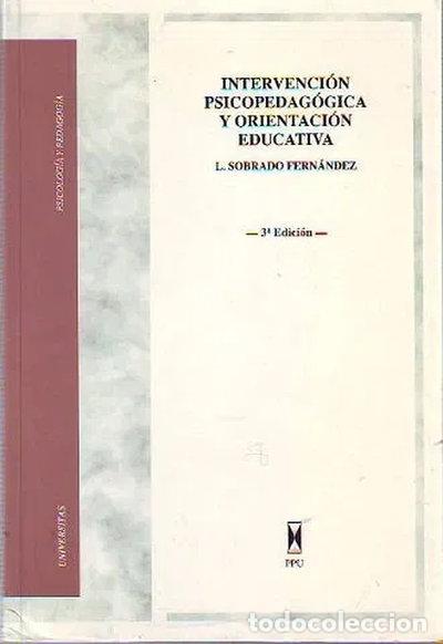books: Intervenci&oacute;n psicopedag&oacute;gica y orientaci&oacute;n educativa- 9788476651018