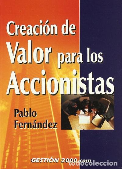 Libros: Creaci&oacute;n de valor para los accionistas- 9788480887670