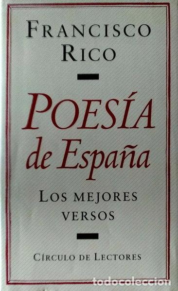 Libri di seconda mano: Poes&iacute;a de Espa&ntilde;a. Los mejores versos- 9788422657910