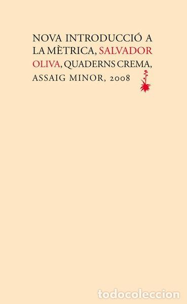 Libros: Nova introducci&oacute; a la m&egrave;trica- 9788477274209