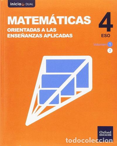 Libros: Matem&aacute;ticas orientadas a las ense&ntilde;anzas aplicadas 4 ESO- 9788467394467