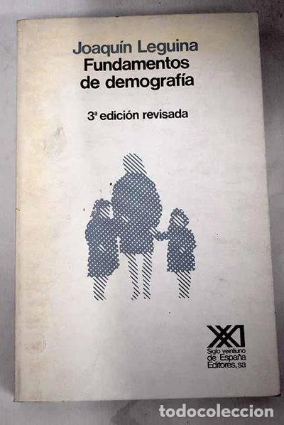 books: Fundamentos de demograf&iacute;a- 9788432304125