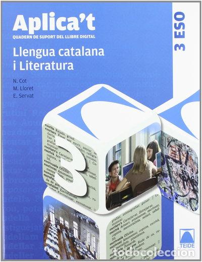 Libros: Aplica't. Llengua catalana 3r ESO- 9788430789214