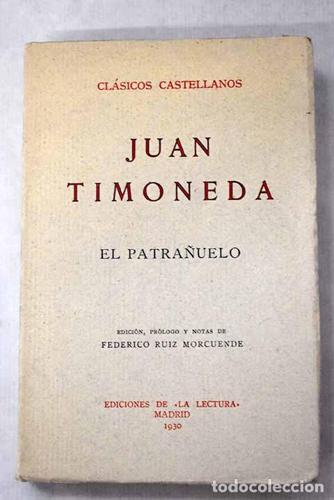 Libros: El patra&ntilde;uelo: Timoneda, Juan de.- Timoneda, Juan de