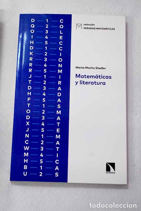 Libros: Matem&aacute;ticas y literatura.- Macho, Marta