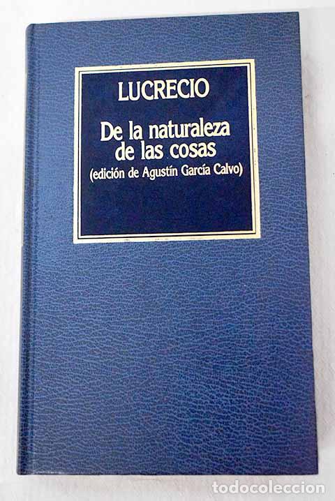 Livres: De la naturaleza de las cosas.- Lucrecio Caro, Tito