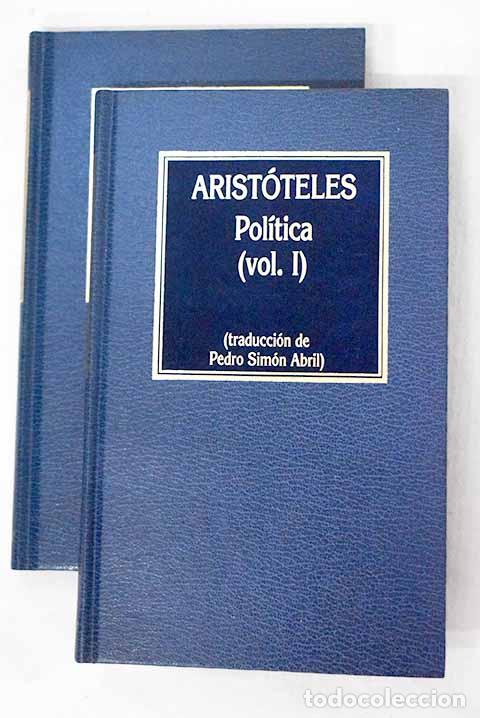 Libros: Pol&iacute;tica: Arist&oacute;teles.- Arist&oacute;teles - Foto 1