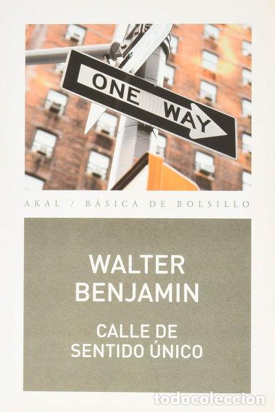 Libros: Calle de sentido &uacute;nico- 9788446040903 - Foto 1